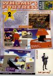 Scan of the walkthrough of Super Mario 64 published in the magazine Nintendo Magazine System 45, page 2