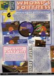 Scan de la soluce de Super Mario 64 paru dans le magazine Nintendo Magazine System 45, page 5