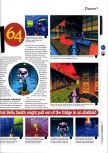 Scan of the review of Doom 64 published in the magazine 64 Magazine 01, page 2