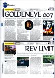 Scan de la preview de Rev Limit paru dans le magazine 64 Magazine 01, page 1