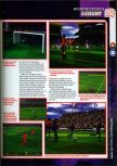 Scan of the preview of Michael Owen's World League Soccer 2000 published in the magazine 64 Magazine 25, page 2