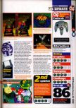 Scan of the review of Mario Party published in the magazine 64 Magazine 25, page 2