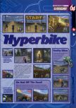 Scan of the preview of Top Gear Hyper Bike published in the magazine 64 Magazine 41, page 23
