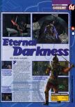 Scan de la preview de Eternal Darkness paru dans le magazine 64 Magazine 41, page 1