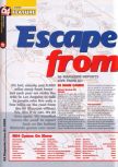 Scan of the article Escape From L.A.  published in the magazine 64 Magazine 41, page 1