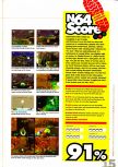 Scan of the review of Extreme-G published in the magazine N64 Pro 01, page 4