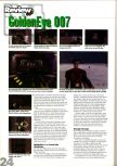 Scan of the review of Goldeneye 007 published in the magazine N64 Pro 01, page 3