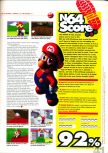 Scan of the review of Super Mario 64 published in the magazine N64 Pro 01, page 2