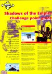 Scan of the walkthrough of Star Wars: Shadows Of The Empire published in the magazine N64 Pro 01, page 1