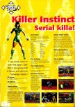 Scan of the walkthrough of Killer Instinct Gold published in the magazine N64 Pro 01, page 1