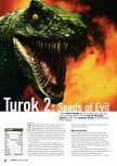 Scan of the review of Turok 2: Seeds Of Evil published in the magazine Total Control 2, page 1
