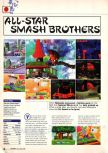 Scan of the review of Super Smash Bros. published in the magazine Total Control 5, page 1