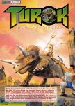 Scan de la soluce de Turok: Dinosaur Hunter paru dans le magazine Nintendo Magazine System 53, page 1