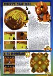 Scan of the walkthrough of Diddy Kong Racing published in the magazine Nintendo Magazine System 60, page 7