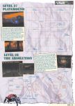Scan of the walkthrough of Doom 64 published in the magazine Nintendo Magazine System 61, page 2