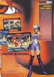 Scan of the review of Fighters Destiny published in the magazine Nintendo Magazine System 62, page 2