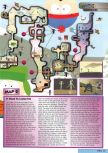 Scan of the walkthrough of South Park published in the magazine Nintendo Magazine System 75, page 3