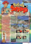 Scan of the walkthrough of Pokemon Snap published in the magazine Nintendo Magazine System 82, page 1