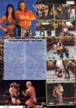 Scan of the review of WWF Wrestlemania 2000 published in the magazine Nintendo Magazine System 83, page 3