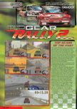 Scan of the review of Top Gear Rally 2 published in the magazine Nintendo Magazine System 85, page 1