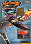 Scan of the review of Hydro Thunder published in the magazine Nintendo Magazine System 85, page 1
