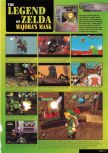 Scan de la preview de The Legend Of Zelda: Majora's Mask paru dans le magazine Nintendo Magazine System 87, page 1