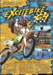 Scan of the review of Excitebike 64 published in the magazine Nintendo Magazine System 88, page 1