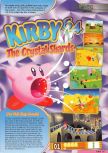 Scan du test de Kirby 64: The Crystal Shards paru dans le magazine Nintendo Magazine System 89, page 1