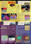Scan of the review of Milo's Astro Lanes published in the magazine GamePro 125, page 1