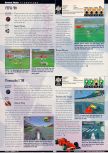 Scan of the review of FIFA 99 published in the magazine GamePro 125, page 1