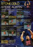 Scan of the walkthrough of WWF Attitude published in the magazine GamePro 130, page 3