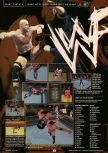 Scan of the preview of WWF Attitude published in the magazine GamePro 130, page 1