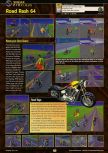 Scan of the preview of Road Rash 64 published in the magazine GamePro 130, page 1