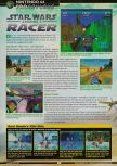 Scan of the review of Star Wars: Episode I: Racer published in the magazine GamePro 130, page 1