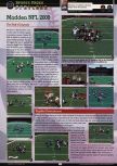 Scan of the preview of Madden NFL 2000 published in the magazine GamePro 132, page 1