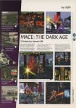 Scan de la preview de Mace: The Dark Age paru dans le magazine 64 Magazine 06, page 1
