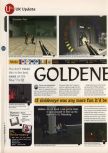 Scan of the review of Goldeneye 007 published in the magazine 64 Magazine 06, page 1