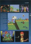 Scan of the preview of Yoshi's Story published in the magazine 64 Magazine 07, page 8