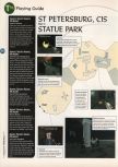 Scan de la soluce de Goldeneye 007 paru dans le magazine 64 Magazine 07, page 9