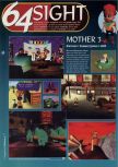 Scan of the preview of Earthbound 64 published in the magazine 64 Magazine 09, page 1