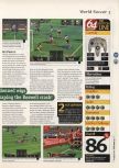 Scan of the review of International Superstar Soccer 64 published in the magazine 64 Magazine 09, page 4