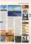 Scan of the review of Aero Fighters Assault published in the magazine 64 Magazine 09, page 4