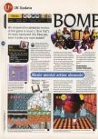 Scan of the review of Bomberman 64 published in the magazine 64 Magazine 09, page 1