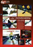 Scan de la preview de 1080 Snowboarding paru dans le magazine 64 Magazine 10, page 1