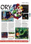 Scan du test de Yoshi's Story paru dans le magazine 64 Magazine 10, page 2