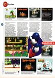 Scan du test de Yoshi's Story paru dans le magazine 64 Magazine 10, page 9