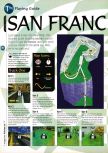Scan of the walkthrough of San Francisco Rush published in the magazine 64 Magazine 10, page 1