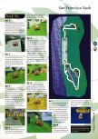Scan of the walkthrough of San Francisco Rush published in the magazine 64 Magazine 10, page 6