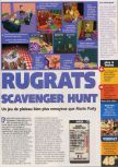 Scan of the review of Rugrats: Scavenger Hunt published in the magazine X64 22, page 1