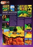 Scan of the preview of Banjo-Kazooie published in the magazine 64 Magazine 12, page 1